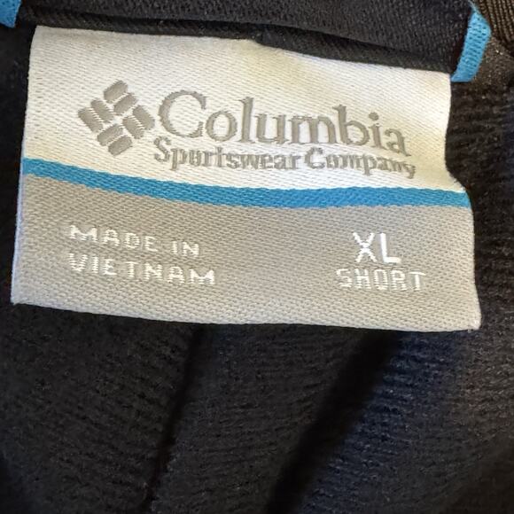 Columbia Omni-Tech Waterproof Powder Stash Black Ski Pants Mens XL Short - Picture 4 of 6